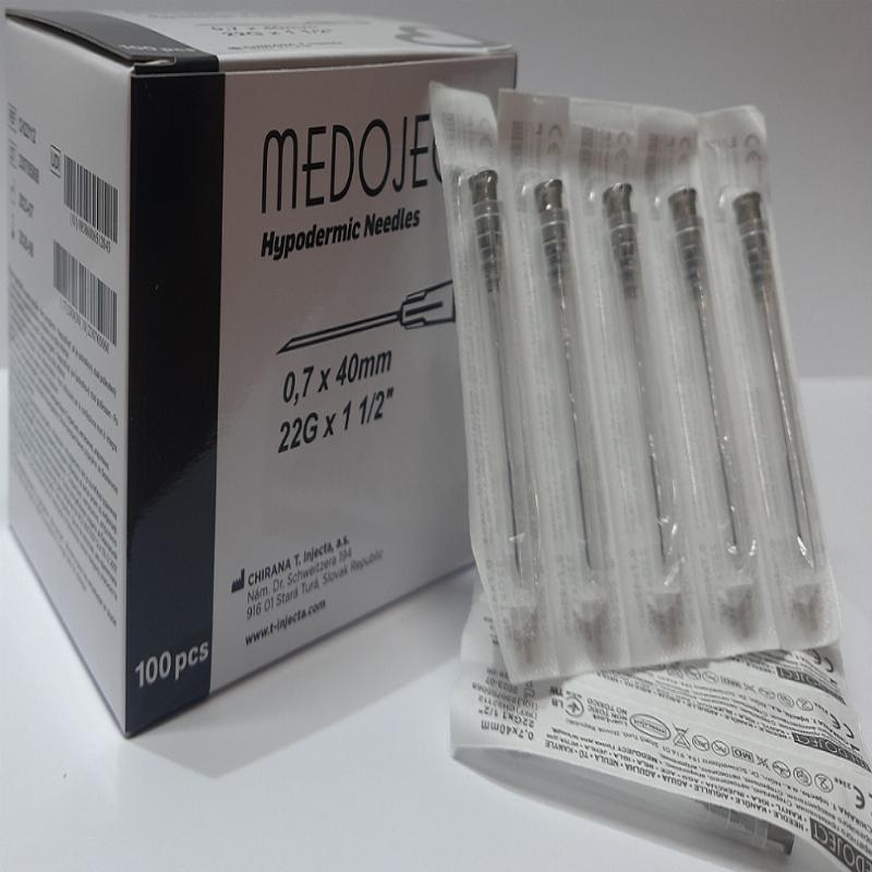 MEDOJECT Голка для ін'єкцій 0,70 x 40 мм (22 G x 1 1/2")